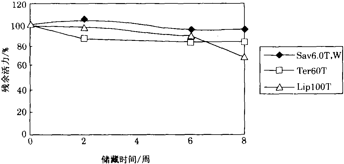 5.2洗涤剂酶的储存稳定性